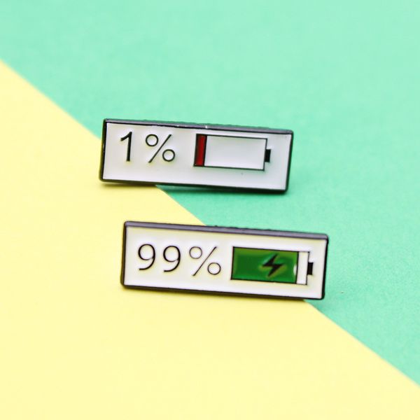 2pcs cute enamel 1% 99% power brooch childhood button laple pin denim pin badge gift creative jewelry, Blue
2pcs cute enamel 1% 99% power brooch childhood button laple pin denim pin badge gift creative jewelry, Blue