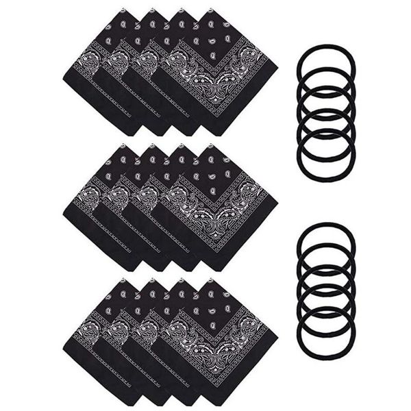 scarves 12 pack cotton 22 inches paisley cowboy bandana and elastic band rope (12 black) hair accessories for women men, Blue;gray
scarves 12 pack cotton 22 inches paisley cowboy bandana and elastic band rope (12 black) hair accessories for women men, Blue;gray