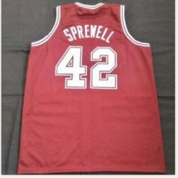 goodjob men youth women vintage #42 latrell sprewell alabama crimson tide basketball jersey size s-6xl or custom any name or number jersey, Black
goodjob men youth women vintage #42 latrell sprewell alabama crimson tide basketball jersey size s-6xl or custom any name or number jersey, Black