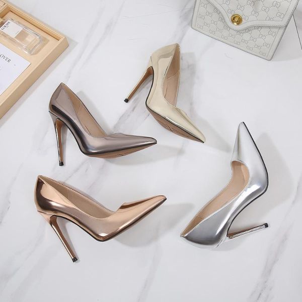 dress shoes odinokov 12cm classic pumps extreme high heels lady pointe toe gold silver female wedding bridal plus size, Black
dress shoes odinokov 12cm classic pumps extreme high heels lady pointe toe gold silver female wedding bridal plus size, Black
