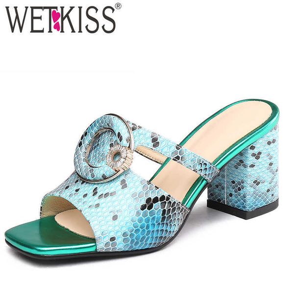 wetkiss colorful snake skin slippers women summer women slides shoes female crystal mules shoes high heels shoes ladies 210630, Black
wetkiss colorful snake skin slippers women summer women slides shoes female crystal mules shoes high heels shoes ladies 210630, Black