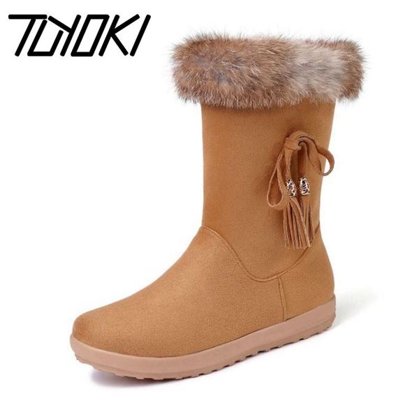 boots tuyoki women winter warm ankle plush fur flats round toe zipper short daily casual tassels shoes size 35-43, Black
boots tuyoki women winter warm ankle plush fur flats round toe zipper short daily casual tassels shoes size 35-43, Black