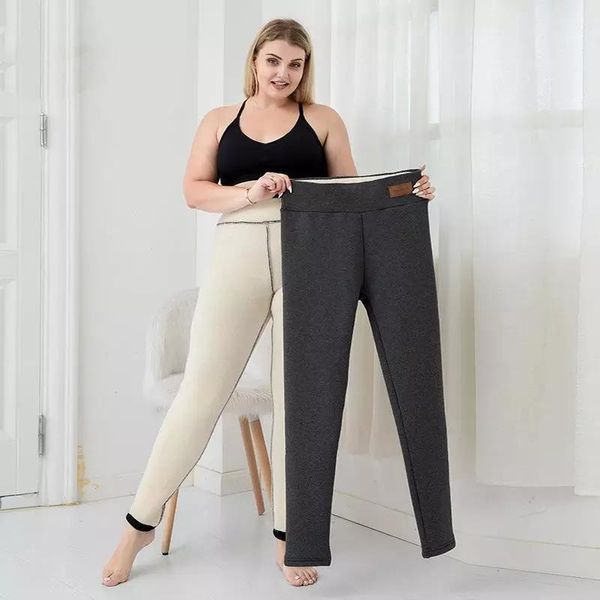 women's pants & capris normov women winter warm high waist slim thick velvet wool push up elastic trousers plus size leggings, Black;white
women's pants & capris normov women winter warm high waist slim thick velvet wool push up elastic trousers plus size leggings, Black;white