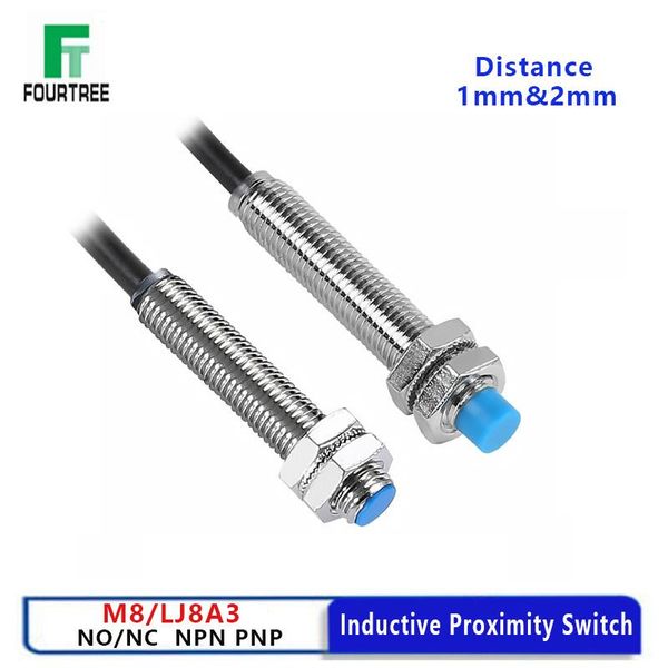 smart home control m8 proximity switch metal inductive approach sensor detect distance 1mm 2mm pnp/npn no nc dc 6-36v ac 90-250v lj8a3
smart home control m8 proximity switch metal inductive approach sensor detect distance 1mm 2mm pnp/npn no nc dc 6-36v ac 90-250v lj8a3
