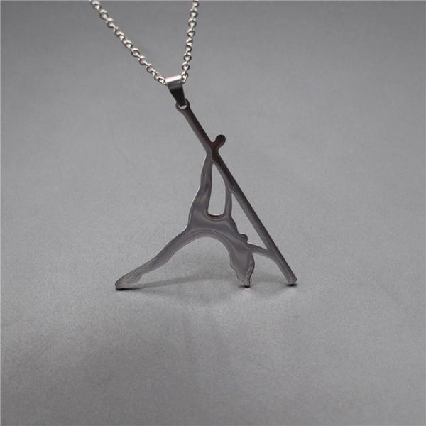pendant necklaces classic pole dance necklace stainless steel dancer jewellery women, Silver
pendant necklaces classic pole dance necklace stainless steel dancer jewellery women, Silver