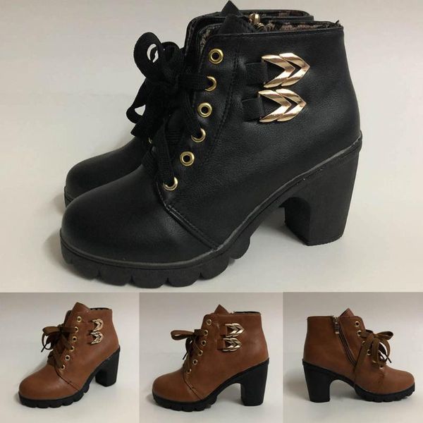 boots women thick high heel shoes pure color square ankle for lace-up suede retro round toe, Black
boots women thick high heel shoes pure color square ankle for lace-up suede retro round toe, Black