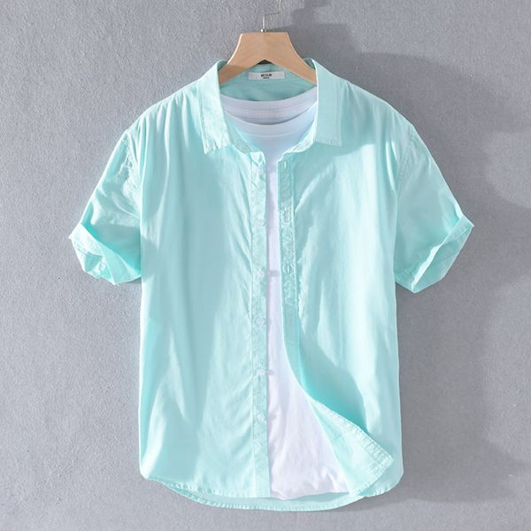 2021 new style italy oxford pure cotton for short sleeve solid brand shirts men fashion casual summer shirt male camiseta tbcn, White
2021 new style italy oxford pure cotton for short sleeve solid brand shirts men fashion casual summer shirt male camiseta tbcn, White