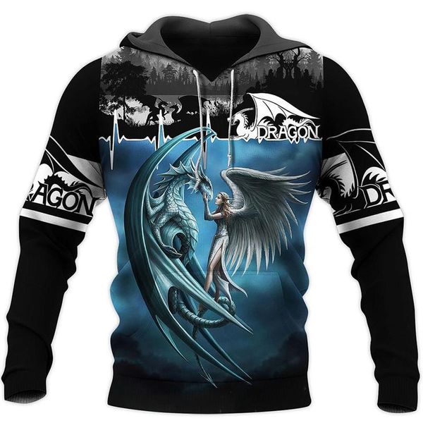 men's hoodies & sweatshirts pullovers cool dragon series 3d printing casual street hoodie and women's fashion zip hoodie/sweatshir, Black
men's hoodies & sweatshirts pullovers cool dragon series 3d printing casual street hoodie and women's fashion zip hoodie/sweatshir, Black