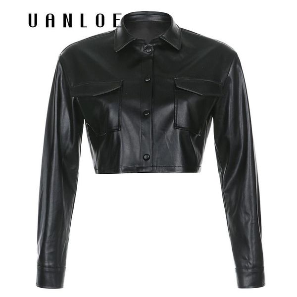 women's jackets vanloe pockets patchwork leather jacket fashion women streetwear short coat autumn y2k vintage punk pu outerwear haraju, Black;brown
women's jackets vanloe pockets patchwork leather jacket fashion women streetwear short coat autumn y2k vintage punk pu outerwear haraju, Black;brown