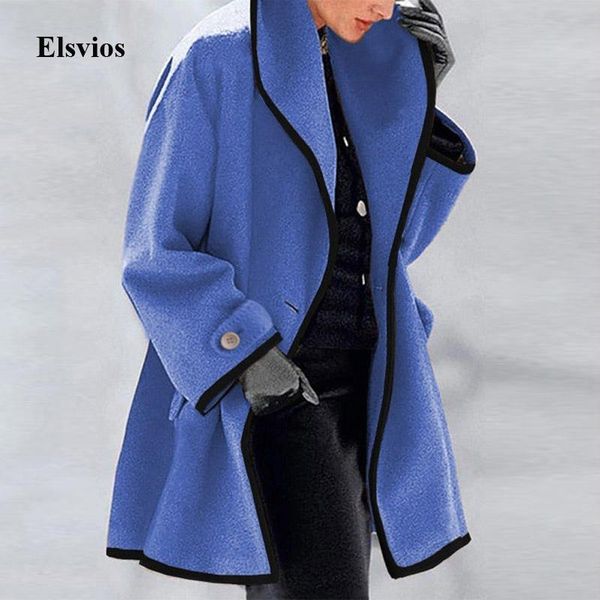 women's wool & blends retro single button solid long cardigan jackets autumn sleeve pocket outwear 2021 winter hooded blend coat, Black
women's wool & blends retro single button solid long cardigan jackets autumn sleeve pocket outwear 2021 winter hooded blend coat, Black