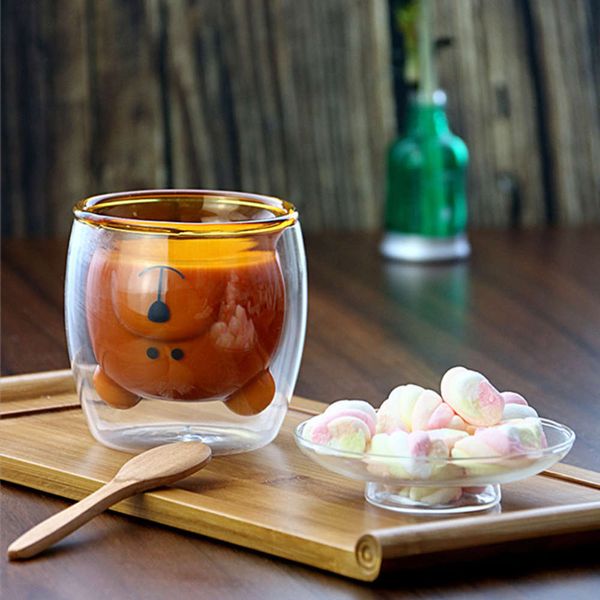 cute bear lead-double wall handmade glass heat ristant milk juice drink cup insulated clear glass tea coffee drinkware
cute bear lead-double wall handmade glass heat ristant milk juice drink cup insulated clear glass tea coffee drinkware