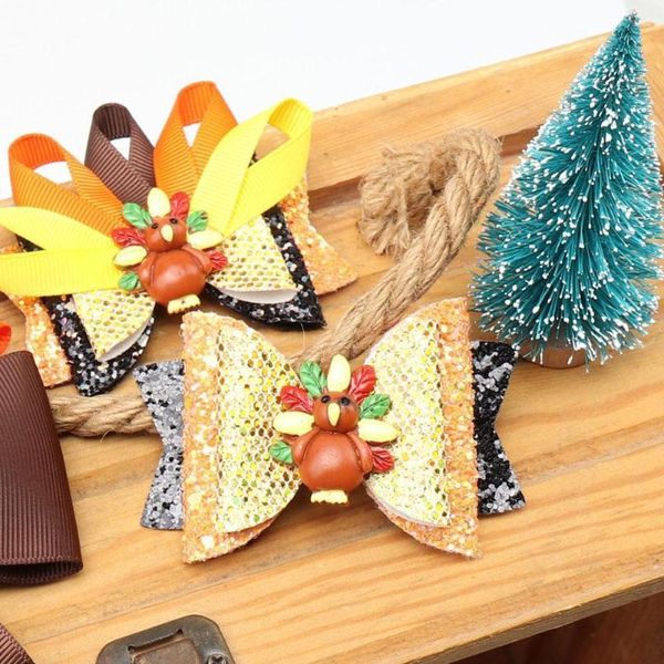 earrings & necklace thanksgiving day glitter hair bows for girls lovely accessories turkey cartoon ribbon clips bowknot hairpin z1w1, Silver
earrings & necklace thanksgiving day glitter hair bows for girls lovely accessories turkey cartoon ribbon clips bowknot hairpin z1w1, Silver