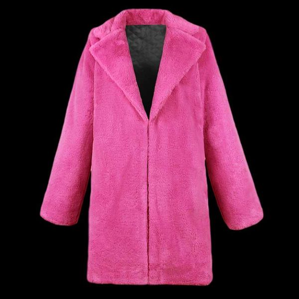 rose red new fake fur teddy coat for women winter solid female overcoat ladies streetwear elegant warm parka for girls 2021, Black
rose red new fake fur teddy coat for women winter solid female overcoat ladies streetwear elegant warm parka for girls 2021, Black