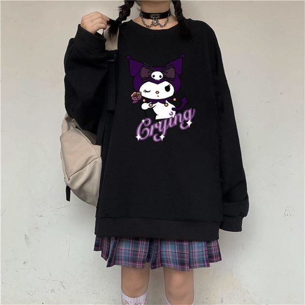 2021 new cute gothic harajuku women sweatshirts femme autumn cartoon black funny hoodie streetwear kwaii japan oversized hoody girls dj
2021 new cute gothic harajuku women sweatshirts femme autumn cartoon black funny hoodie streetwear kwaii japan oversized hoody girls dj