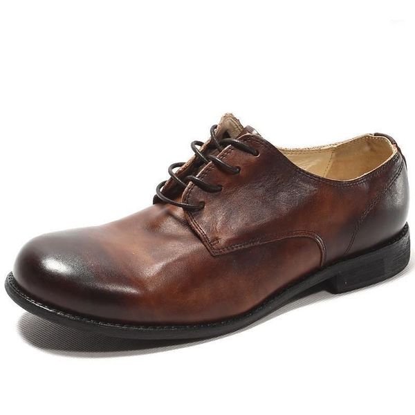 dress shoes retro italian real leather basic men england style handmade round toe safety work casual lace up flat zapatos hombre, Black
dress shoes retro italian real leather basic men england style handmade round toe safety work casual lace up flat zapatos hombre, Black