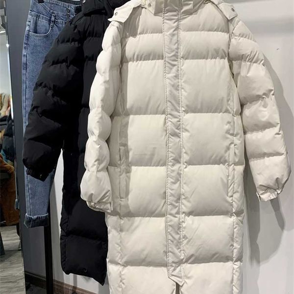 down padded jacket thick korean version loose super long parker padded winter jacket 211215, Black
down padded jacket thick korean version loose super long parker padded winter jacket 211215, Black