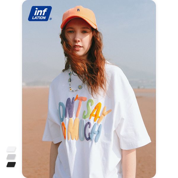 inf men's clothes *124; 2021 spring/summer new street fresh foam printed colorful letters loose sleeve short male shirtq8dv, White
inf men's clothes *124; 2021 spring/summer new street fresh foam printed colorful letters loose sleeve short male shirtq8dv, White