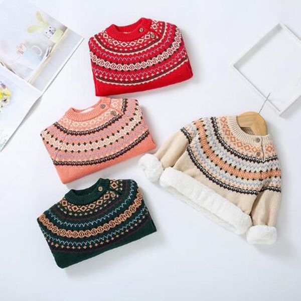 2021 new winter baby boys plus veet sweater thick warm children kids clothes toddler girls knit jumper pull-over sweatshirt n5if, Blue
2021 new winter baby boys plus veet sweater thick warm children kids clothes toddler girls knit jumper pull-over sweatshirt n5if, Blue