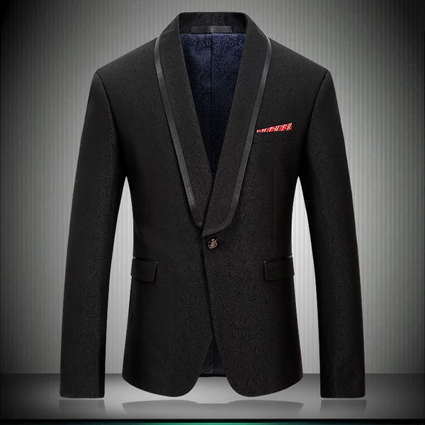 2021 new blazer jacket stylish black shawl collar men stage wear tuxedos jakcet 8667 rckp, White;black
2021 new blazer jacket stylish black shawl collar men stage wear tuxedos jakcet 8667 rckp, White;black