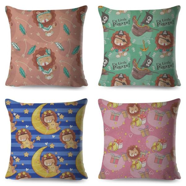 cushion/decorative pillow patchwork lovely cartoon lion case decor cute animal pillowcase polyester cushion cover for sofa home car children
cushion/decorative pillow patchwork lovely cartoon lion case decor cute animal pillowcase polyester cushion cover for sofa home car children