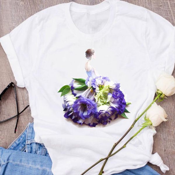 graphic short sleeve summer fall women t shirts floral flower clothes clothing tees print womens, White
graphic short sleeve summer fall women t shirts floral flower clothes clothing tees print womens, White