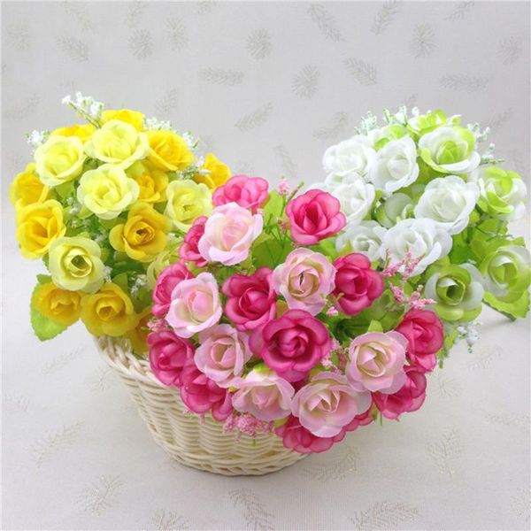 decorative flowers & wreaths 1bouquet 21 heads artificial rose autumn silk fake for diy living room home garden wedding decoration
decorative flowers & wreaths 1bouquet 21 heads artificial rose autumn silk fake for diy living room home garden wedding decoration