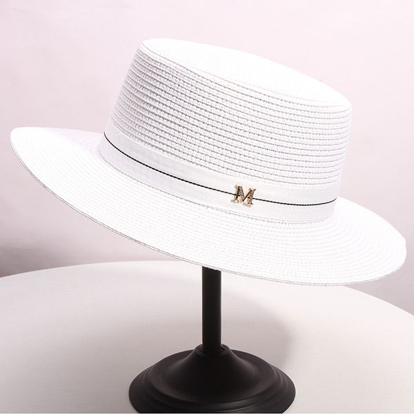 2021 new summer and autumn flat elegant straw hat, women's beach resort, sun hat, simple leisure hat, Blue;gray
2021 new summer and autumn flat elegant straw hat, women's beach resort, sun hat, simple leisure hat, Blue;gray