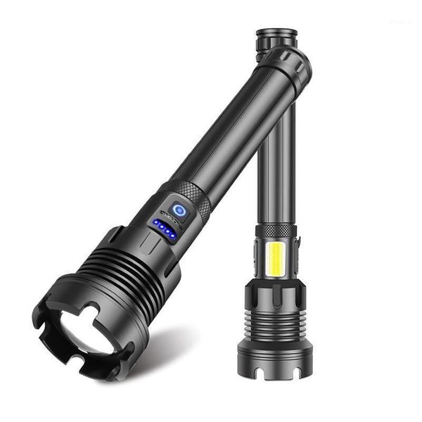 flashlights torches led p90+cob long waterproof hard oxidation i / o1