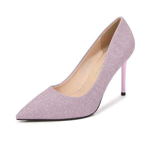 dress shoes 9cm thin heels women wedding stiletto plus:35-45 46 woman glitter pumps pointed toe zapatos mujer ladies, Black
dress shoes 9cm thin heels women wedding stiletto plus:35-45 46 woman glitter pumps pointed toe zapatos mujer ladies, Black