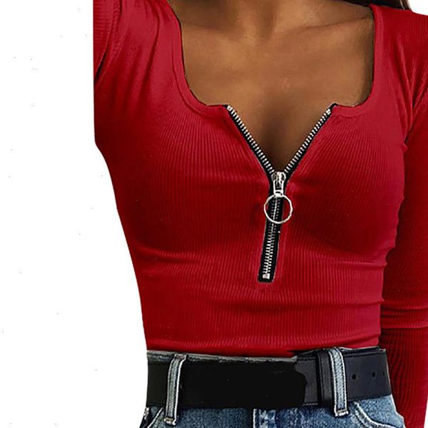 fashion women v neck zipper pure color long sleeves sweatshirts caual ladies autumn easy female sweatshirt sudadera mujer, Black
fashion women v neck zipper pure color long sleeves sweatshirts caual ladies autumn easy female sweatshirt sudadera mujer, Black
