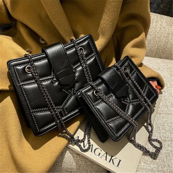 new chain rivets portable small square bag crocodile pattern ladies one-shoulder diagonal bag new fashion wholesale cross body
new chain rivets portable small square bag crocodile pattern ladies one-shoulder diagonal bag new fashion wholesale cross body