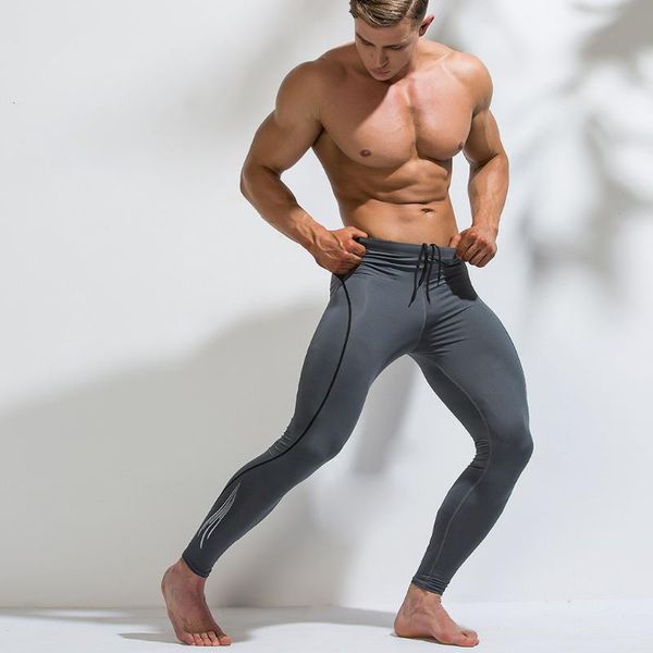 men's pants sports training fitness leggings high stretch running basketball, Black 
men's pants sports training fitness leggings high stretch running basketball, Black