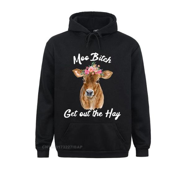 men's hoodies & sweatshirts moo bitch get out funny cow lover gift long sleeve cool women holiday clothes, Black
men's hoodies & sweatshirts moo bitch get out funny cow lover gift long sleeve cool women holiday clothes, Black