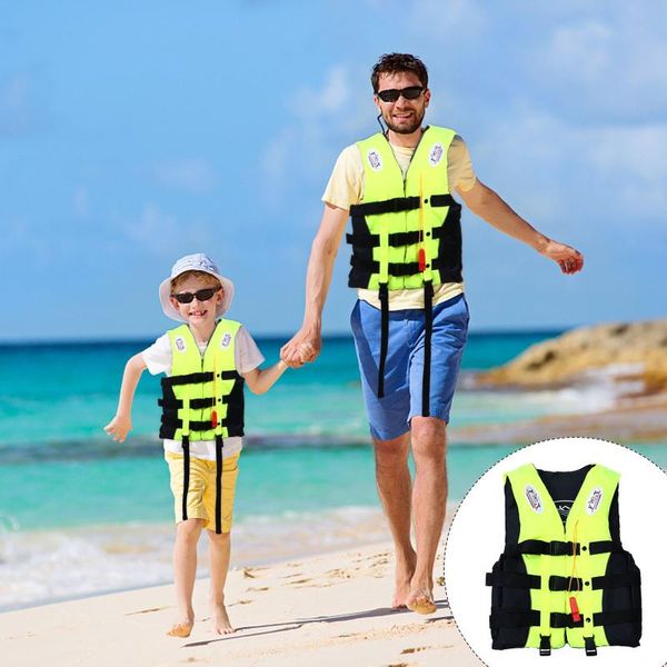 universal outdoor swimming boating skiing driving vest survival suit polyester life jacket for children with pipe s -xxxl
universal outdoor swimming boating skiing driving vest survival suit polyester life jacket for children with pipe s -xxxl