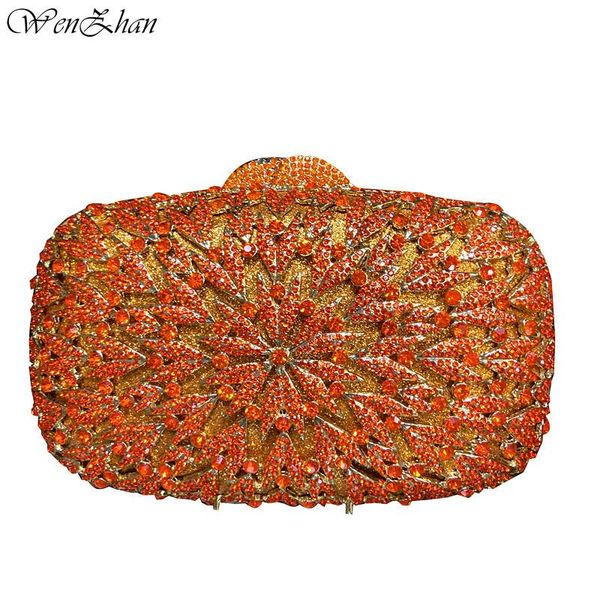evening bags orange crystal luxury handbags women clutch girls metal wedding party purse bolsos de noches wallet a9-1
evening bags orange crystal luxury handbags women clutch girls metal wedding party purse bolsos de noches wallet a9-1