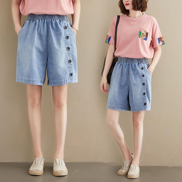 women's jeans korean fashion blue denim shorts women summer plus size high waist wide leg distressed baggy pants ropa de muje
women's jeans korean fashion blue denim shorts women summer plus size high waist wide leg distressed baggy pants ropa de muje