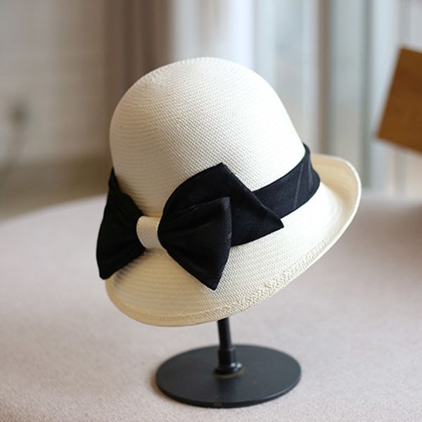 2021 new summer white wide brim women fine braid paper straw fedora panama bow bucket sun church wedding ladies hat je24, Blue;gray
2021 new summer white wide brim women fine braid paper straw fedora panama bow bucket sun church wedding ladies hat je24, Blue;gray