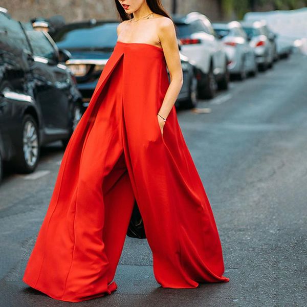 women's jumpsuits & rompers korea loose fit women long pleated wide leg jumpsuit high waist pocket stitch pants fashion spring autumn 2, Black;white
women's jumpsuits & rompers korea loose fit women long pleated wide leg jumpsuit high waist pocket stitch pants fashion spring autumn 2, Black;white