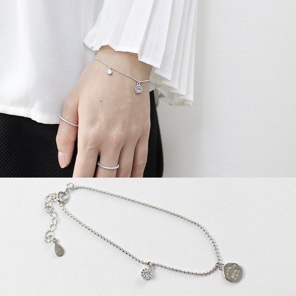 bangle tb-8 korean version of silver jewelry s925 sterling creative love female student bracelet, Black
bangle tb-8 korean version of silver jewelry s925 sterling creative love female student bracelet, Black