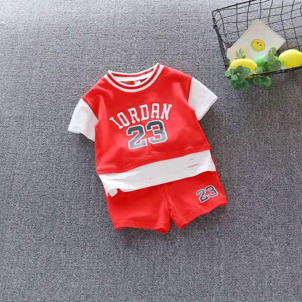 boys' summer jerseys short sleeve fashion children's sports basketball fake 2-piece shorts set, White
boys' summer jerseys short sleeve fashion children's sports basketball fake 2-piece shorts set, White
