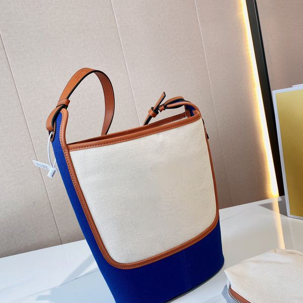 design s contrast canvas bucket large capacity autumn new women's bag single shoulder messenger bag
design s contrast canvas bucket large capacity autumn new women's bag single shoulder messenger bag