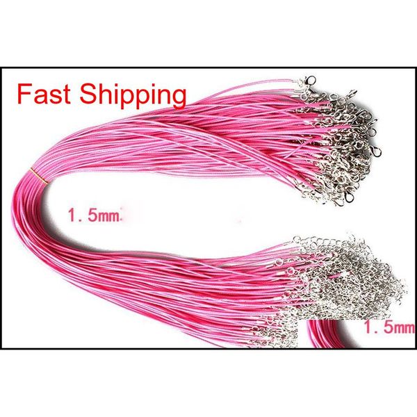 wax leather snake necklace beading cord string rope wire extender chain with lobster clasp jllklv bdesybag, Silver
wax leather snake necklace beading cord string rope wire extender chain with lobster clasp jllklv bdesybag, Silver