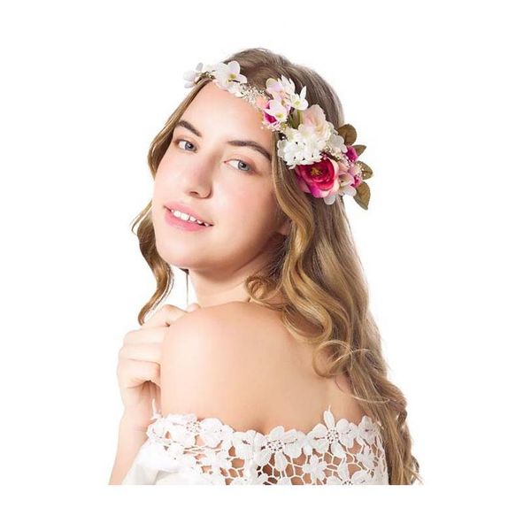 rose flower crown wedding flower wreath bridal headdress ornament flower hairband bridesmaid hair accessories adjustable qylfho
rose flower crown wedding flower wreath bridal headdress ornament flower hairband bridesmaid hair accessories adjustable qylfho