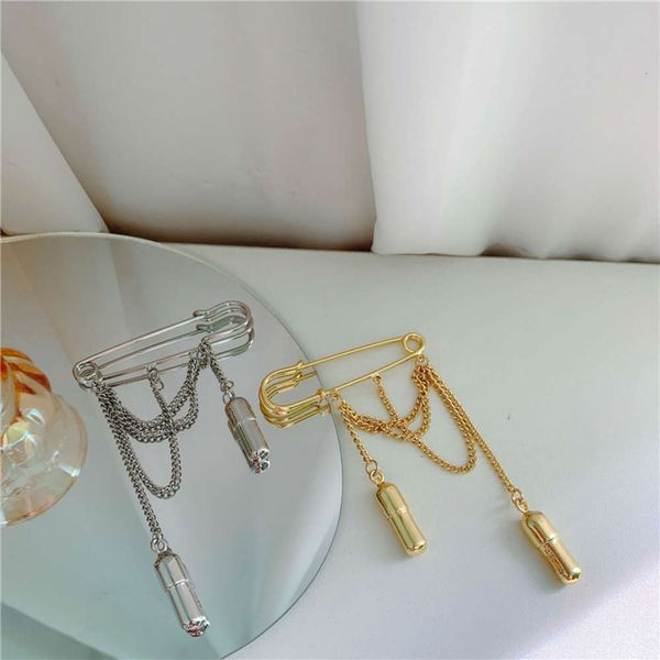hbp japan and south korea niche design accessories fashion personality metal chain pill modeling clothing suit pin brooch, Silver
hbp japan and south korea niche design accessories fashion personality metal chain pill modeling clothing suit pin brooch, Silver