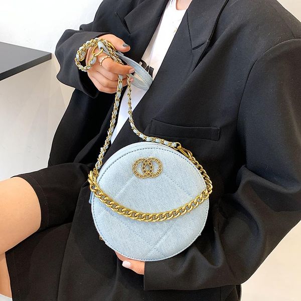evening bags brand designer denim circular crossbody for women 2021 women's chain handbags and purses female shoulder messenger bag
evening bags brand designer denim circular crossbody for women 2021 women's chain handbags and purses female shoulder messenger bag