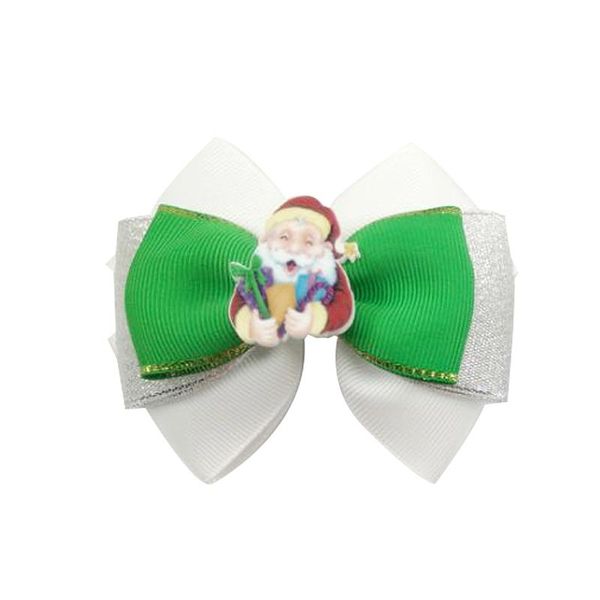 hair accessories 4 inch christmas boutique bows cute cartoon clip for girls, Slivery;white
hair accessories 4 inch christmas boutique bows cute cartoon clip for girls, Slivery;white