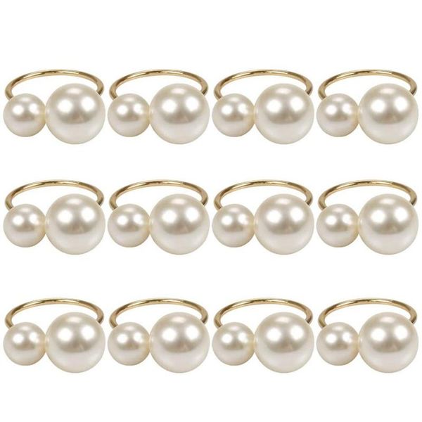 napkin rings pearl ring 12pcs set,golden holder,suitable for easter, family gathering, dinner party, wedding decoration
napkin rings pearl ring 12pcs set,golden holder,suitable for easter, family gathering, dinner party, wedding decoration