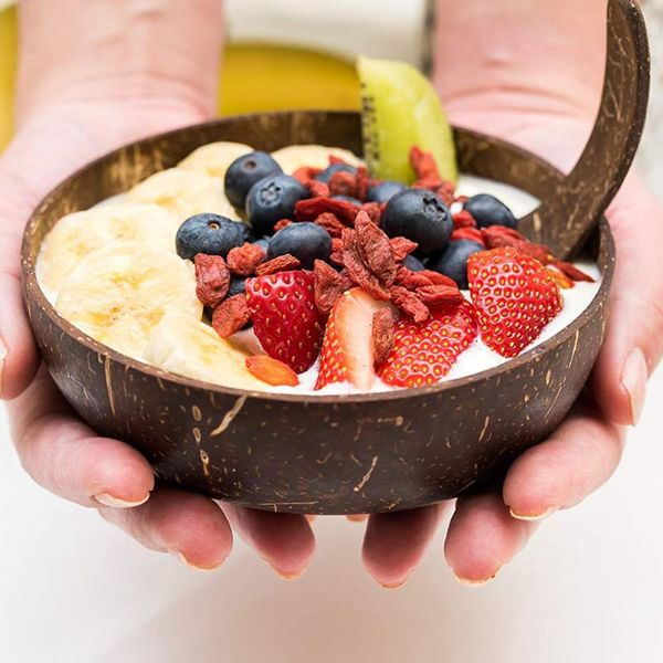 bowls creative coconut bowl spoon set natural shell fruit salad ice asai noodle rice wooden tableware restaurant kitchen tools
bowls creative coconut bowl spoon set natural shell fruit salad ice asai noodle rice wooden tableware restaurant kitchen tools