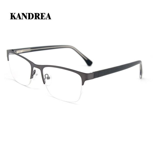fashion sunglasses frames kandrea square glasses male half-frame eyeglasses men's optical eyewear classic design clear lens spectacles, Black
fashion sunglasses frames kandrea square glasses male half-frame eyeglasses men's optical eyewear classic design clear lens spectacles, Black
