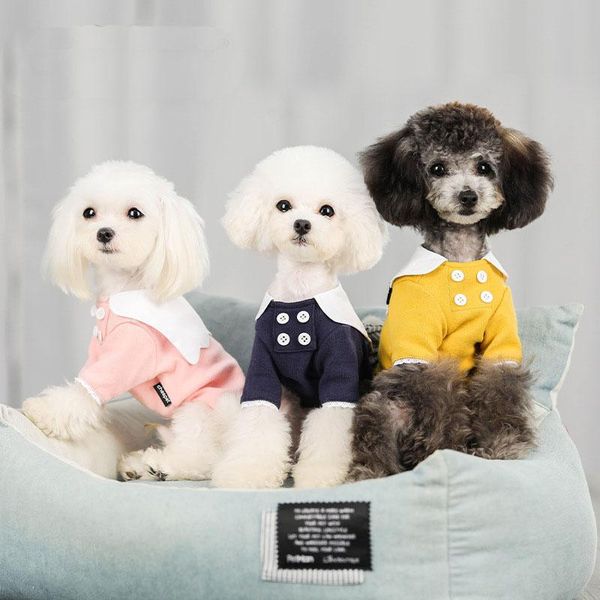 dog apparel pet clothes autumn and winter models warm eggshell button collar bottoming shirt sweater cute small clothing
dog apparel pet clothes autumn and winter models warm eggshell button collar bottoming shirt sweater cute small clothing